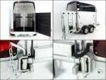 Humbaur Pferdeanhänger XANTHOS 2400|schwarz|Sattelkammer-Neu – Image 7