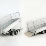 Vezeko Multidreiseitenkipper VMDK35.4|210x400cm 3,5t|Ladefläche kippbar|Gitter-Neu